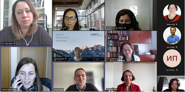 Transnational Meeting (online) hosted by the University of Maribor